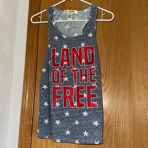 Tank top land of the free